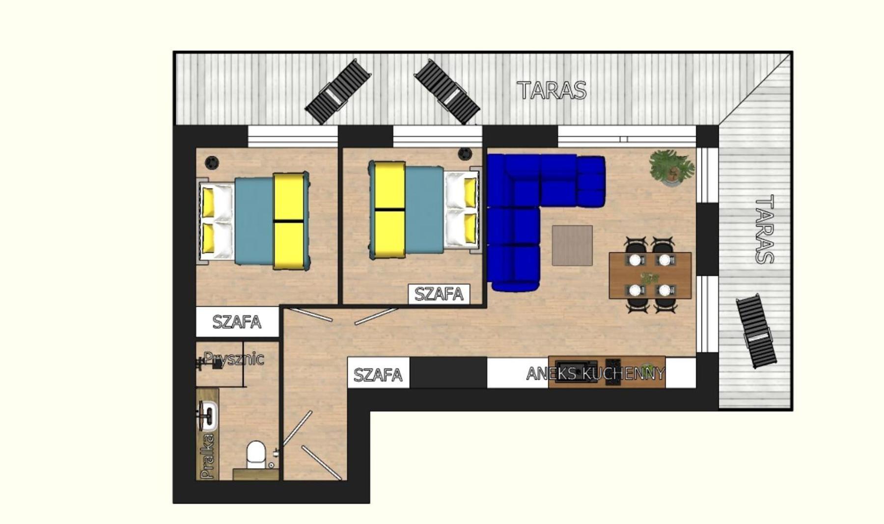 Perlowa Przystan - Apartamenty Komfort Widok Na Morze, Parking Poland Exterior foto